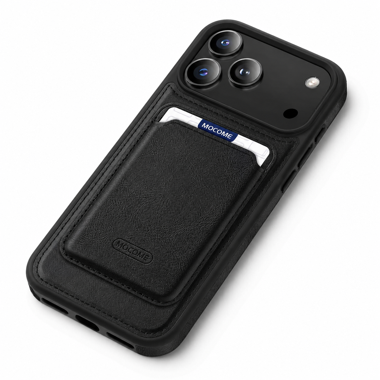 Premium iPhone Case Magnetic RFID Leather Wallet Cover Card Holder MagSafe Shockproof Secure Storage Protection