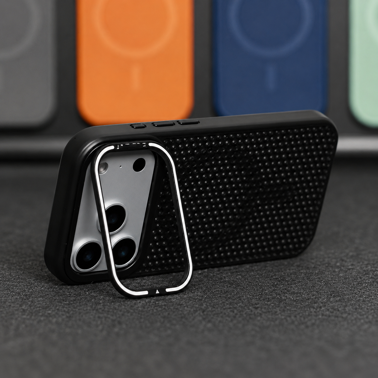 Premium iPhone Case Mesh Cooling Camera Mount Cover MagSafe Compatible Shockproof Protective Case