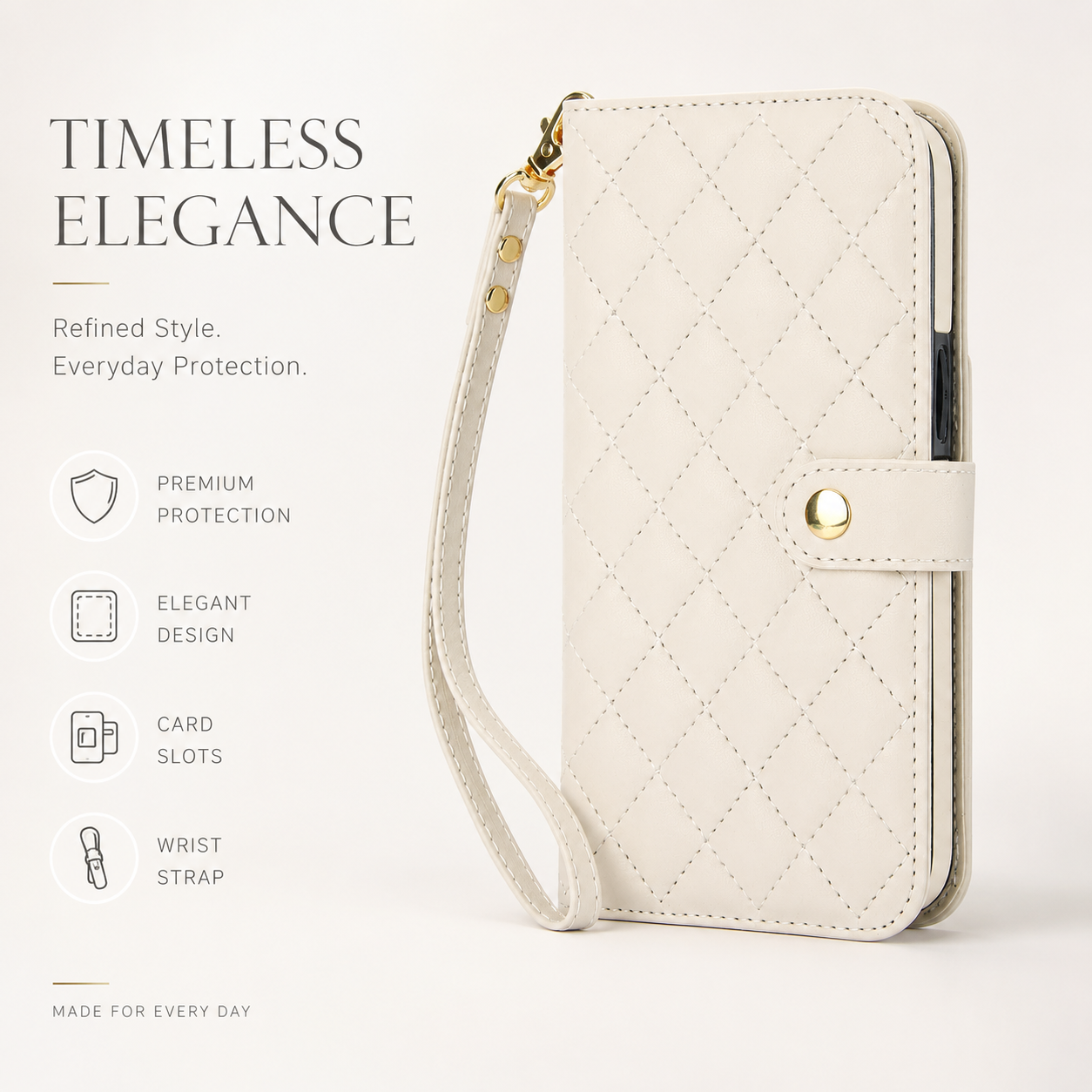 Premium iPhone Case RFID Blocking Wallet Crossbody Flip Cover PU Leather Card Holder Shockproof Full Protection