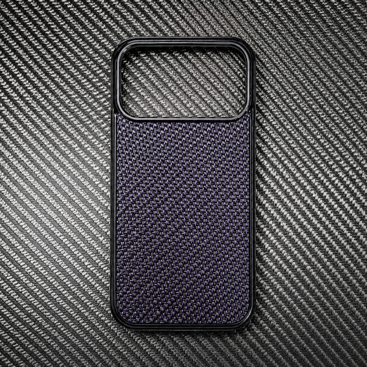 Premium iPhone Case Real Woven Carbon Fiber MagSafe Cover Shockproof Dual Layer Lightweight Non Slip Full Coverage Protective Case