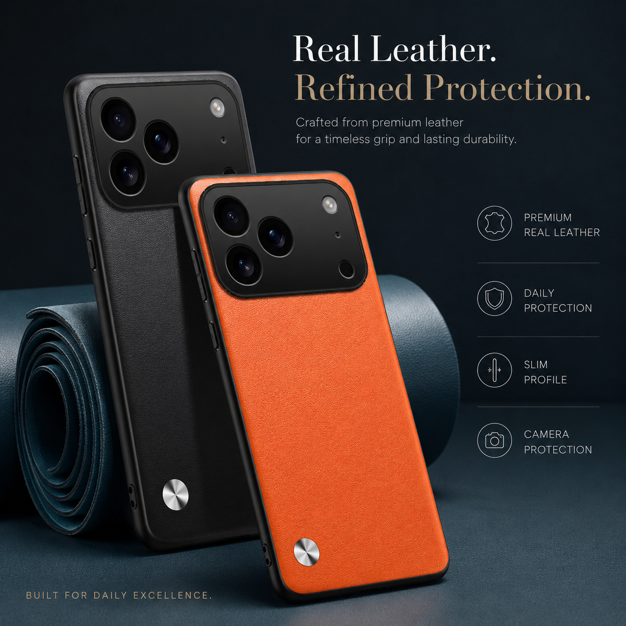 Premium iPhone Case Silicone Bumper Cover Shockproof PC TPU Protective Full Coverage Case