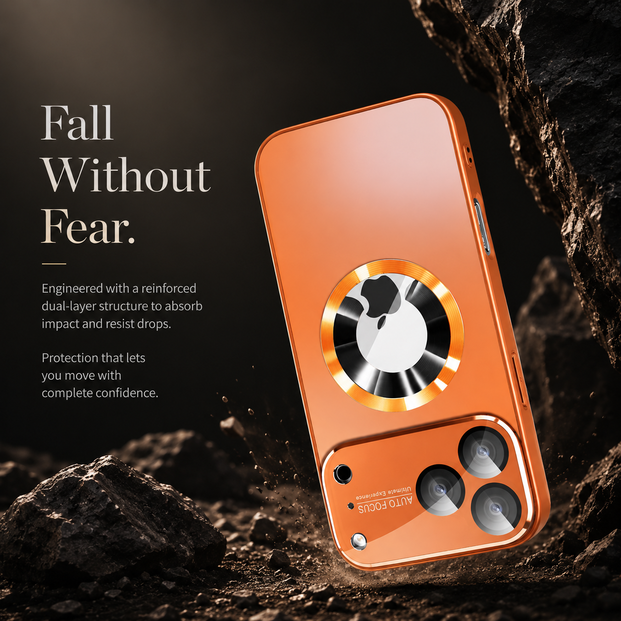 Premium iPhone Case Titanium Magnetic Matte Cover MagSafe Compatible Camera Lens Protection Shockproof Slim Full Coverage