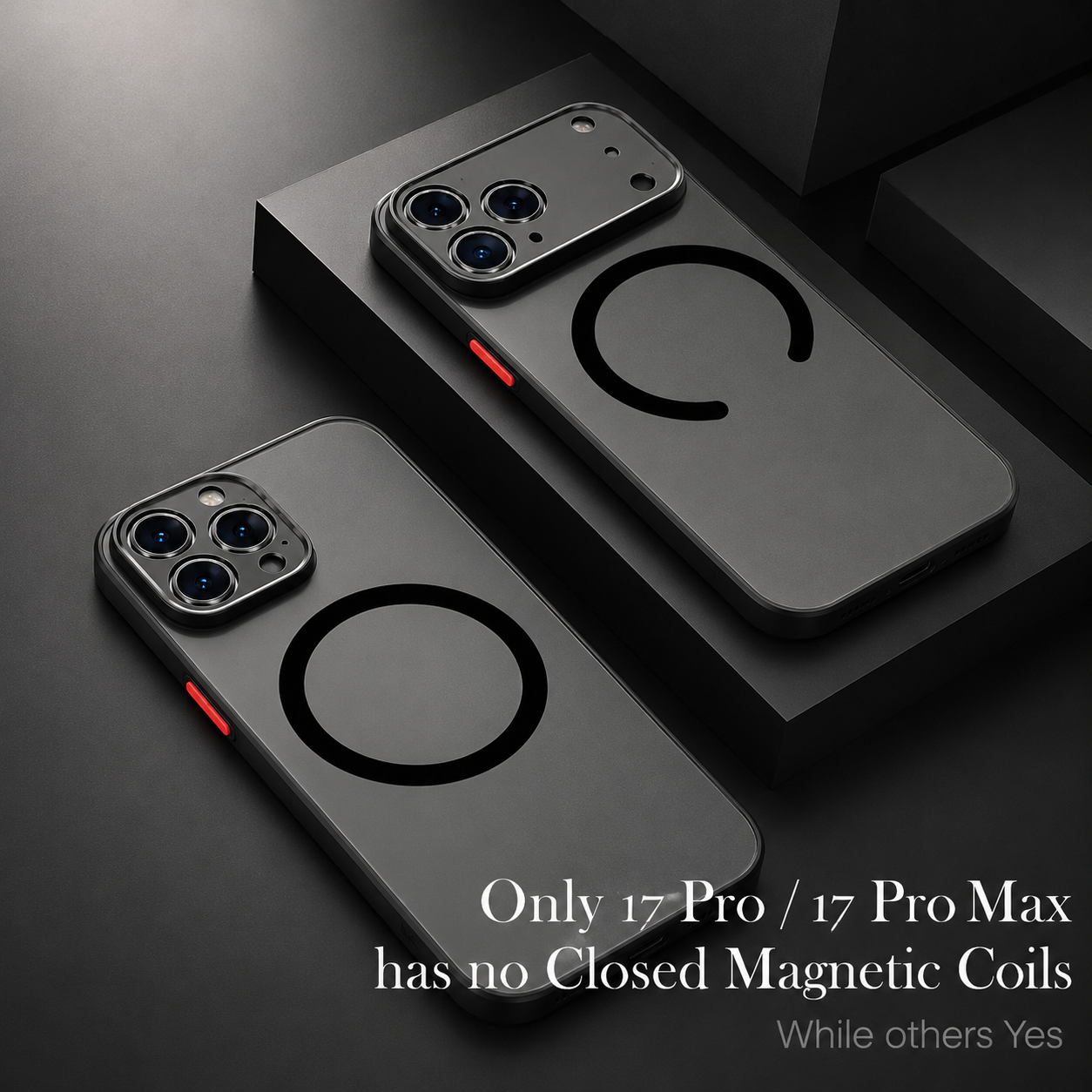 Premium iPhone Case Translucent Magnetic Armor Cover MagSafe Compatible Shockproof Matte Protective PC TPU Full Coverage Case