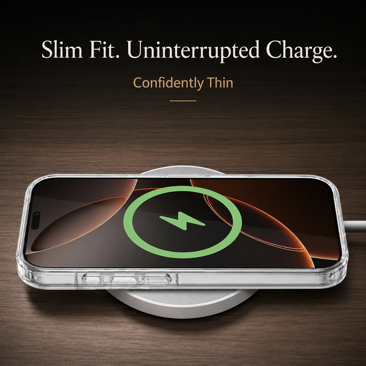 Premium iPhone Case Ultra Slim Magnetic Cover MagSafe Compatible Shockproof Protective PC TPU Wireless Charging Case