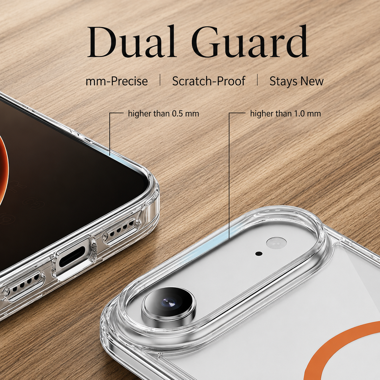 Premium iPhone Case Ultra Slim Magnetic Cover MagSafe Compatible Shockproof Protective PC TPU Wireless Charging Case