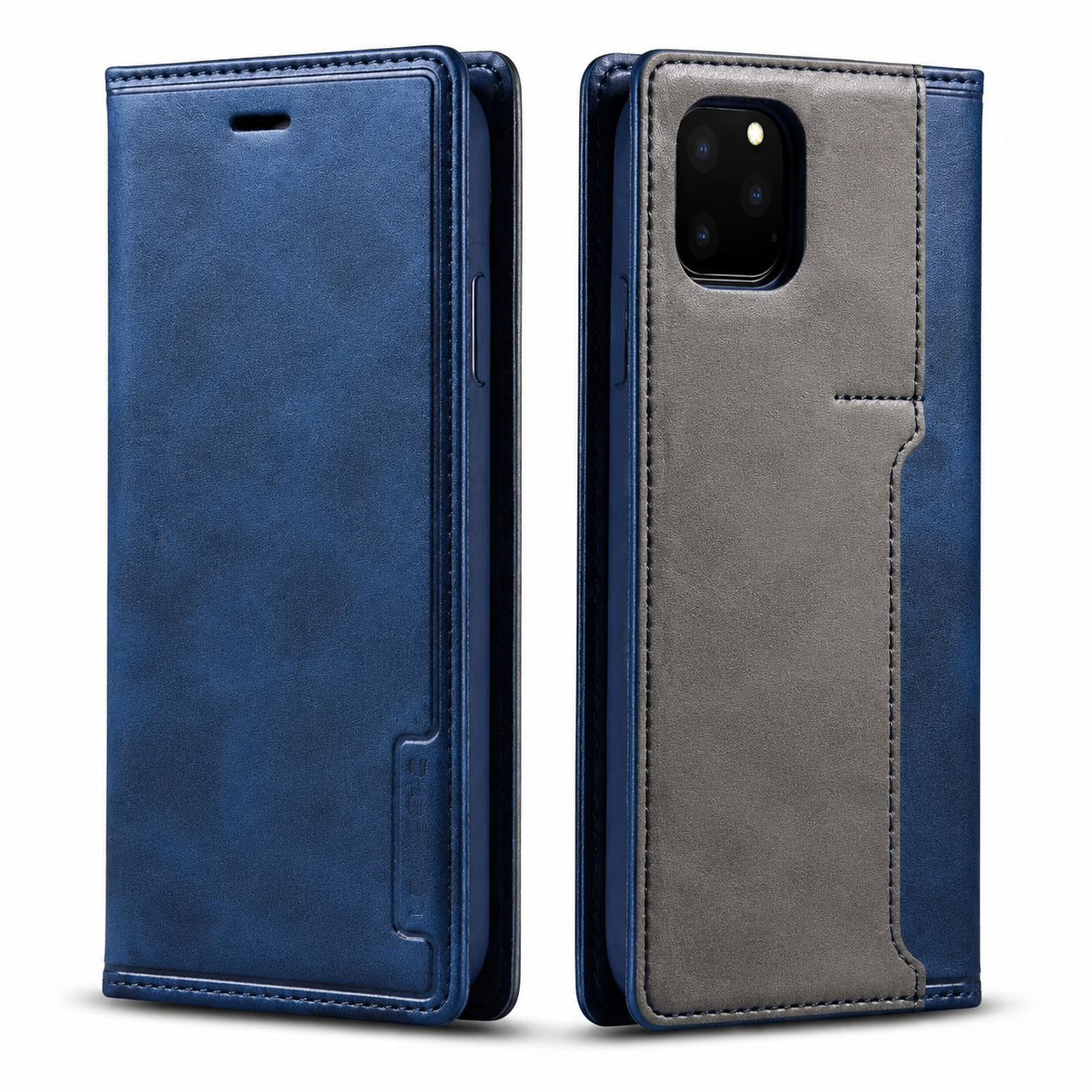 Premium iPhone Case Wallet MagSafe Compatible Leather Flip Cover SIM Card Holder Protection