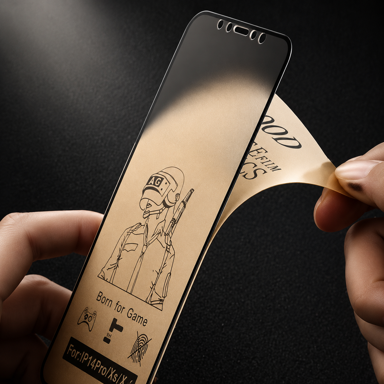 Premium iPhone Screen Protector Matte Ceramic Protective Film Anti Glare Anti Fingerprint Scratch Resistant Slim Soft Touch Design