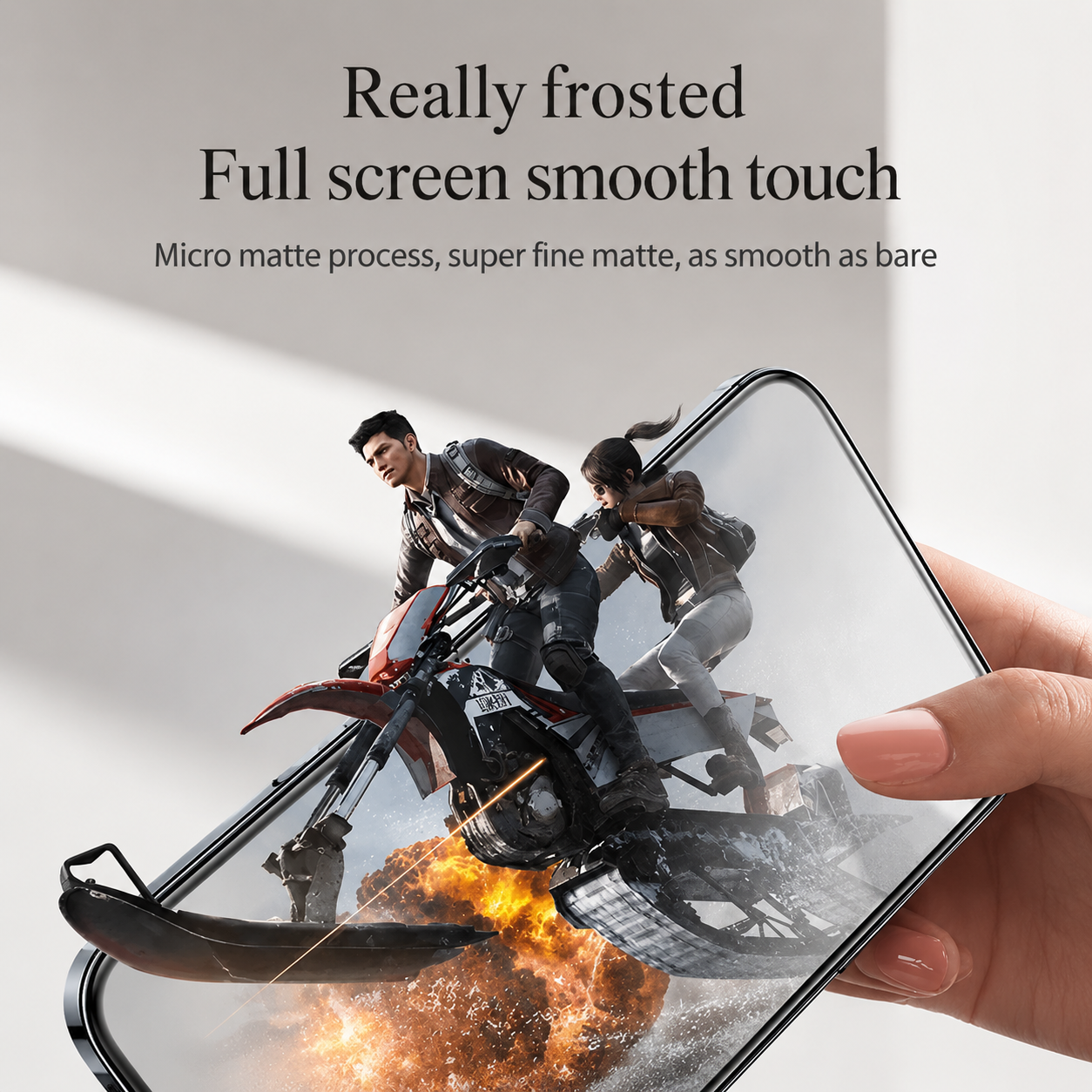 Premium iPhone Screen Protector Matte Ceramic Protective Film Anti Glare Anti Fingerprint Scratch Resistant Slim Soft Touch Design