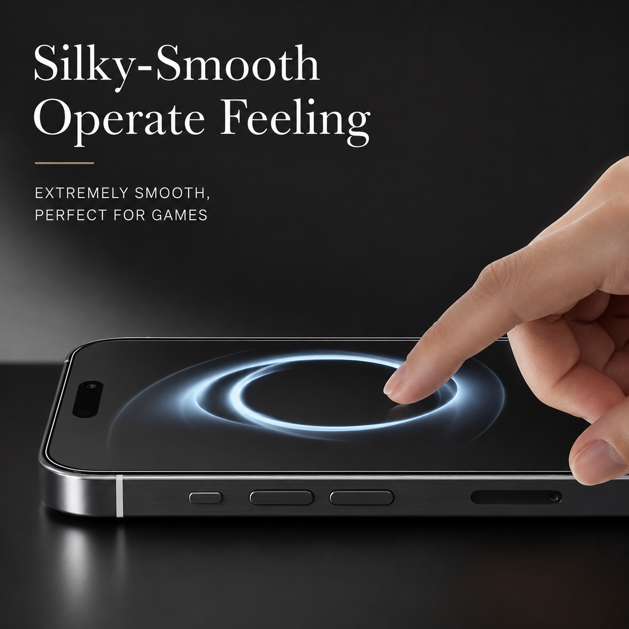 Premium iPhone Screen Protector Matte Privacy Anti Spy Tempered Glass Anti Glare Oleophobic Full Coverage Easy Installation Frame