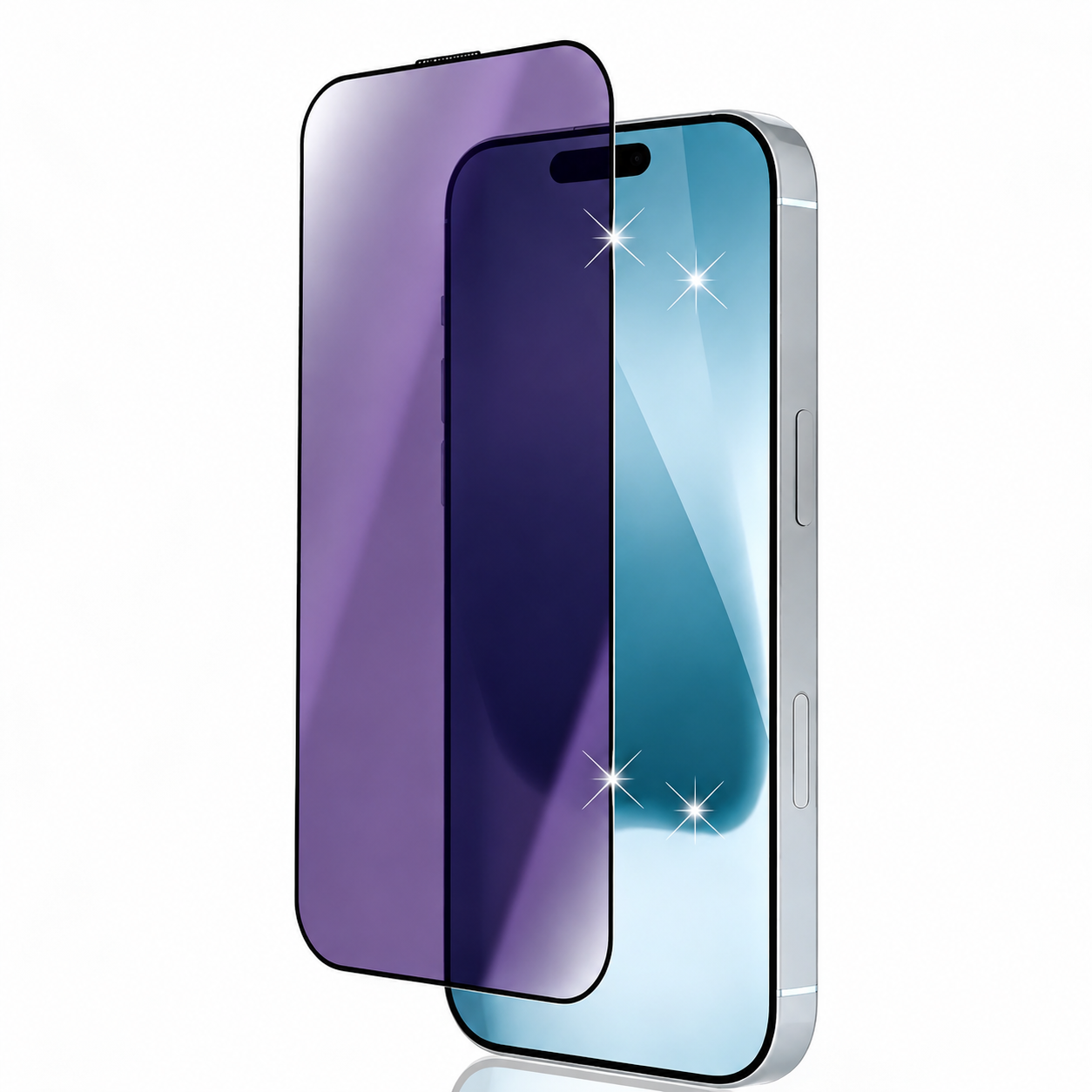Premium iPhone Screen Protector Privacy Anti Spy Tempered Glass Anti Blue Light Scratch Resistant Full Coverage Protective Film