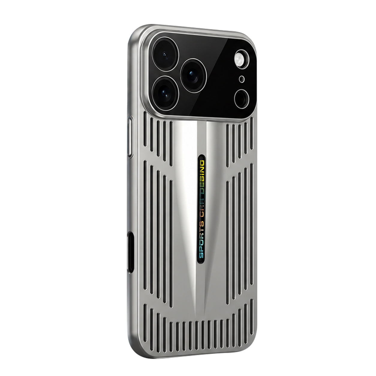 Premium iPhone Case Cooling Blade Heat Dissipation Cover Shockproof Protective PC TPU Anti Scratch Full Coverage Case