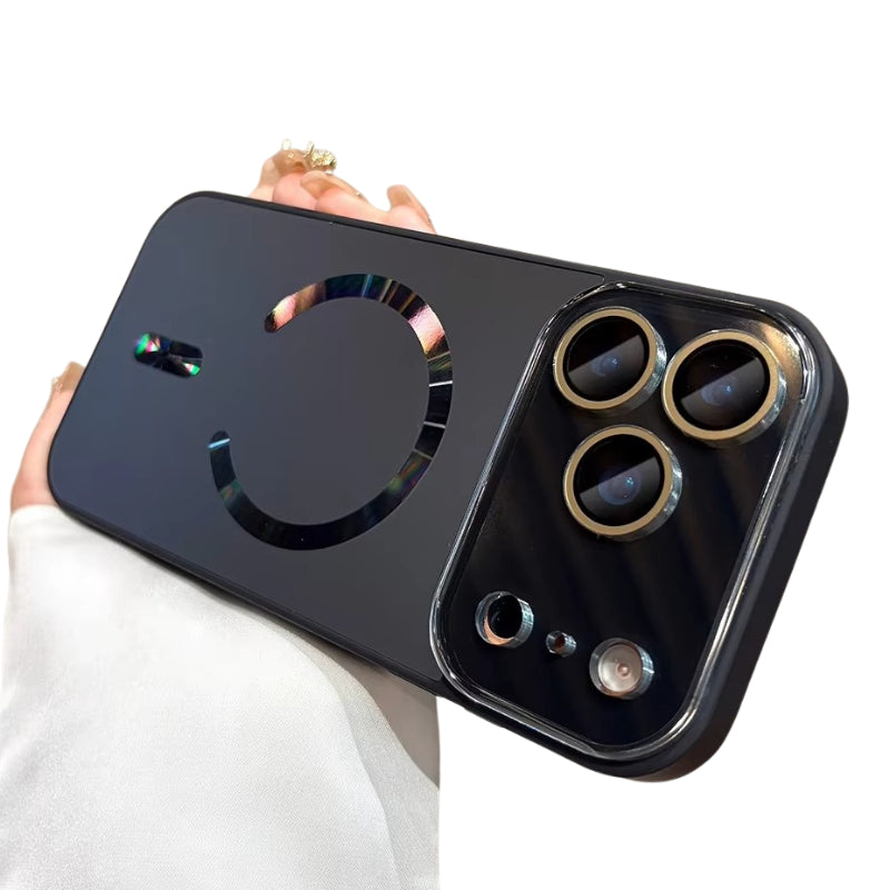 Premium iPhone Case MagSafe Compatible Flowing Light Cover Shockproof Camera Protection